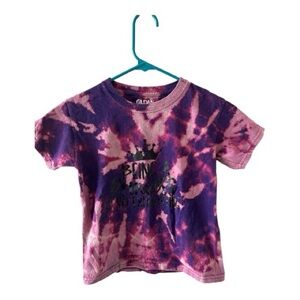 Bleach Dyed/Gildan Brand/Girls Graphic Tee/Size XS